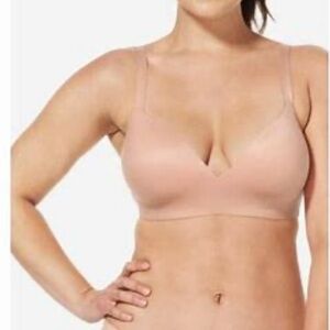 NWT Tommy John second skin wireless Mauve Shadow bra size 34D